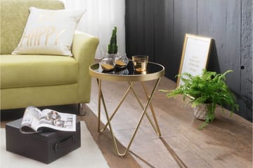 Reineck Sidobord 42 cm - Guld - Möbler - Bord & matgrupp - Avlastningsbord & sidobord - Brickbord & småbord