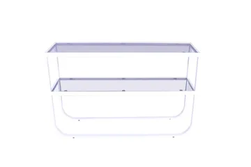 Rocker Sidobord - Vit/Grå - Möbler - Bord & matgrupp - Avlastningsbord & sidobord - Brickbord & småbord