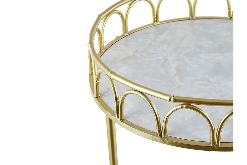 Shafter Serveringsvagn 48 cm - Guld - Möbler - Bord & matgrupp - Avlastningsbord & sidobord - Brickbord & småbord