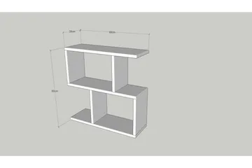 Sidobord & lampbord Myrvallen Sidobord 60 cm Brun - Möbler - Bord & matgrupp - Avlastningsbord & sidobord - Brickbord & småbord