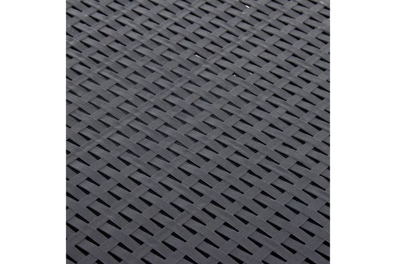 Sidobord antracit 54x54x36,5 cm plast - Grå - Lampbord & sidobord - Brickbord & småbord