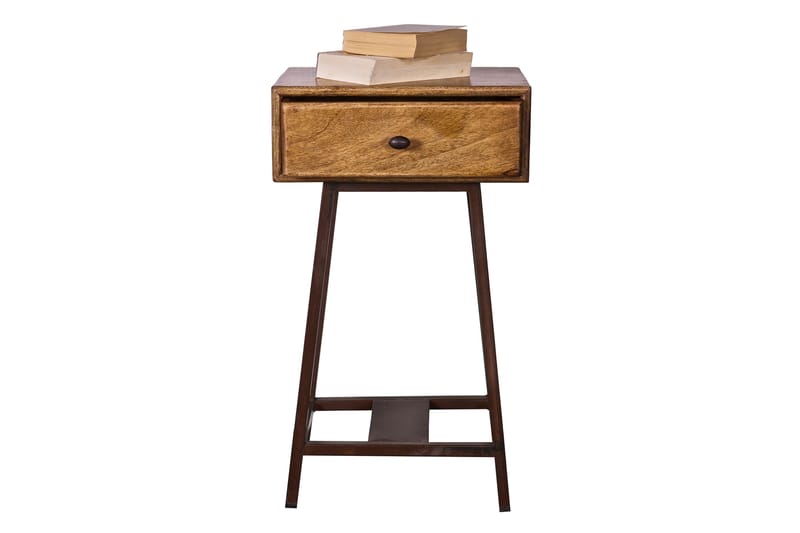 Sidobord Caelestis 45 cm - Natur|Metall - Möbler - Bord & matgrupp - Avlastningsbord & sidobord - Brickbord & småbord