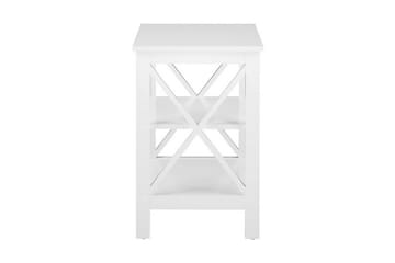 Sidobord Foster 40 cm - Vit - Möbler - Bord & matgrupp - Avlastningsbord & sidobord - Brickbord & småbord