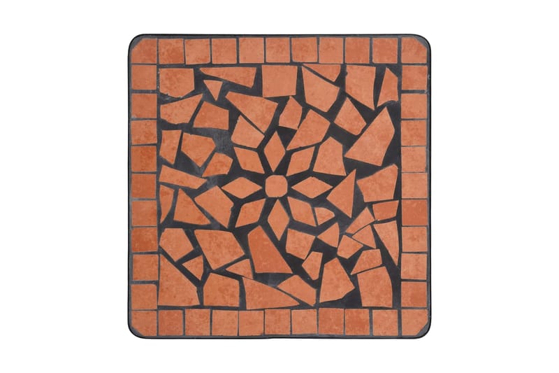 Sidobord i mosaik terrakotta keramik - Brun - Lampbord & sidobord - Brickbord & småbord