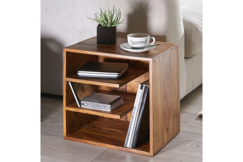 Sidobord Joah 43 cm - Trä|natur - Möbler - Bord & matgrupp - Avlastningsbord & sidobord - Brickbord & småbord