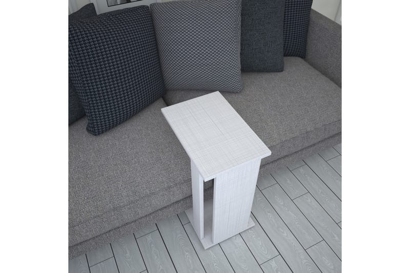 Sidobord Kyrkbyn - Vit - Lampbord & sidobord - Brickbord & småbord