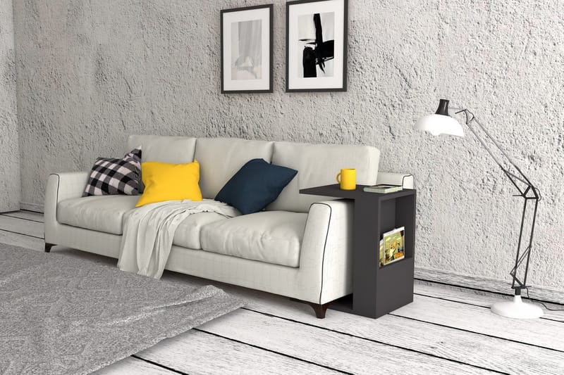 Sidobord Leuty 30 cm - Antracit - Möbler - Bord & matgrupp - Avlastningsbord & sidobord - Brickbord & småbord
