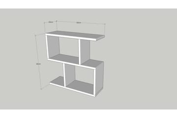 Sidobord Lundtorp 60 cm - Grå - Möbler - Bord & matgrupp - Avlastningsbord & sidobord - Brickbord & småbord