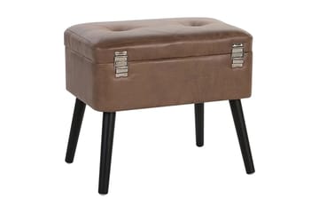 Sidobord Mallard 52 cm - Brun - Möbler - Bord & matgrupp - Avlastningsbord & sidobord - Brickbord & småbord