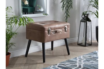 Sidobord Mallard 52 cm - Brun - Möbler - Bord & matgrupp - Avlastningsbord & sidobord - Brickbord & småbord