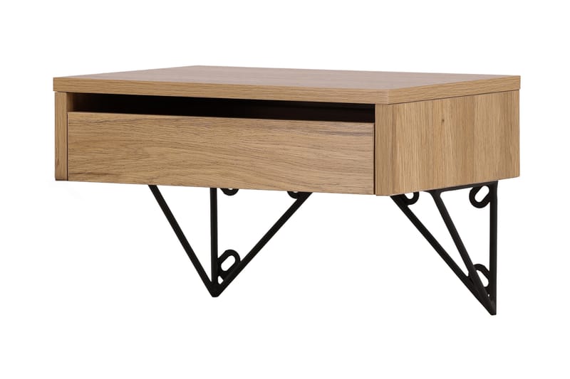 Sidobord Memphisa 41 cm - Ek - Möbler - Bord & matgrupp - Avlastningsbord & sidobord - Brickbord & småbord