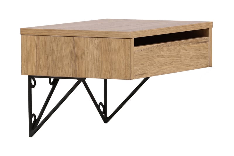 Sidobord Memphisa 41 cm - Ek - Möbler - Bord & matgrupp - Avlastningsbord & sidobord - Brickbord & småbord