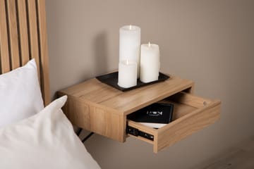 Sidobord Memphisa 41 cm - Ek - Möbler - Bord & matgrupp - Avlastningsbord & sidobord - Brickbord & småbord