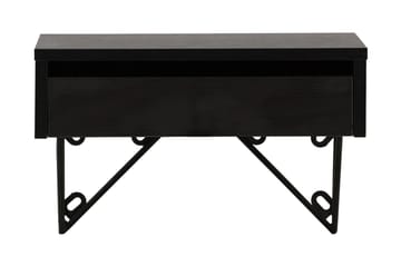 Sidobord Memphisa 41 cm - Svart - Möbler - Bord & matgrupp - Avlastningsbord & sidobord - Brickbord & småbord