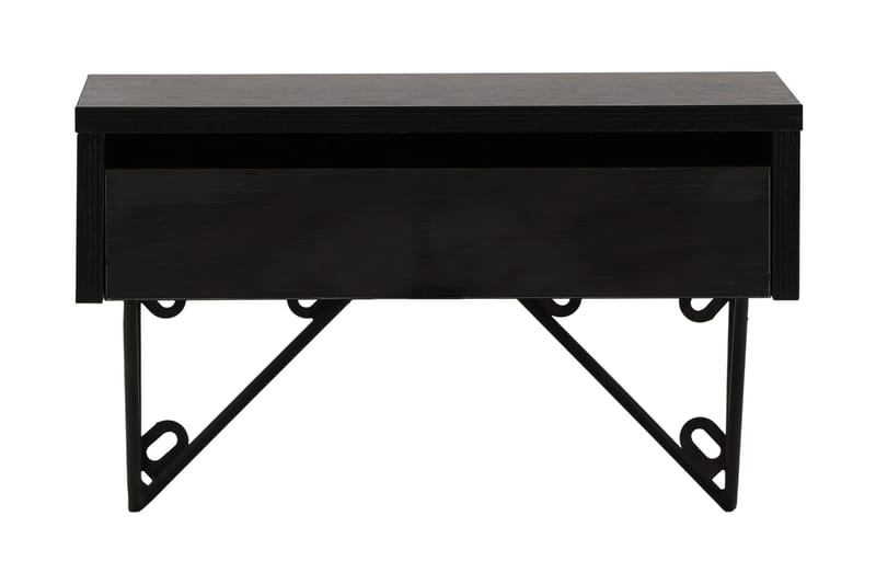 Sidobord Memphisa 41 cm - Svart - Möbler - Bord & matgrupp - Avlastningsbord & sidobord - Brickbord & småbord