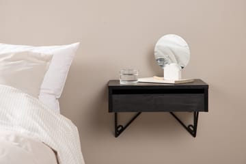 Sidobord Memphisa 41 cm - Svart - Möbler - Bord & matgrupp - Avlastningsbord & sidobord - Brickbord & småbord