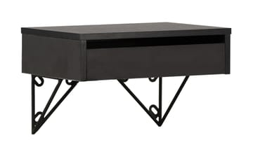 Sidobord Memphisa 41 cm - Svart - Möbler - Bord & matgrupp - Avlastningsbord & sidobord - Brickbord & småbord