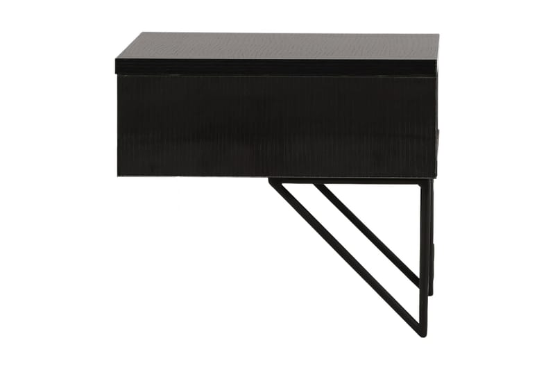 Sidobord Memphisa 41 cm - Svart - Möbler - Bord & matgrupp - Avlastningsbord & sidobord - Brickbord & småbord