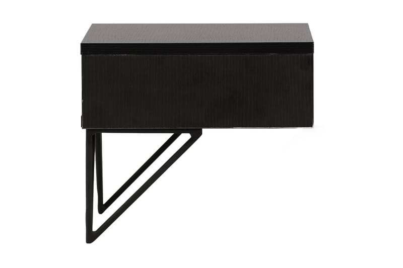 Sidobord Memphisa 41 cm - Svart - Möbler - Bord & matgrupp - Avlastningsbord & sidobord - Brickbord & småbord