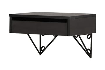 Sidobord Memphisa 41 cm - Svart - Möbler - Bord & matgrupp - Avlastningsbord & sidobord - Brickbord & småbord