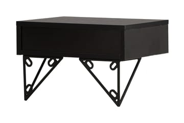 Sidobord Memphisa 41 cm - Svart - Möbler - Bord & matgrupp - Avlastningsbord & sidobord - Brickbord & småbord