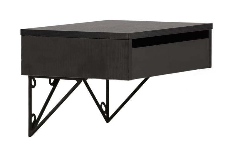 Sidobord Memphisa 41 cm - Svart - Möbler - Bord & matgrupp - Avlastningsbord & sidobord - Brickbord & småbord