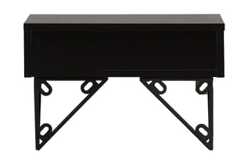 Sidobord Memphisa 41 cm - Svart - Möbler - Bord & matgrupp - Avlastningsbord & sidobord - Brickbord & småbord