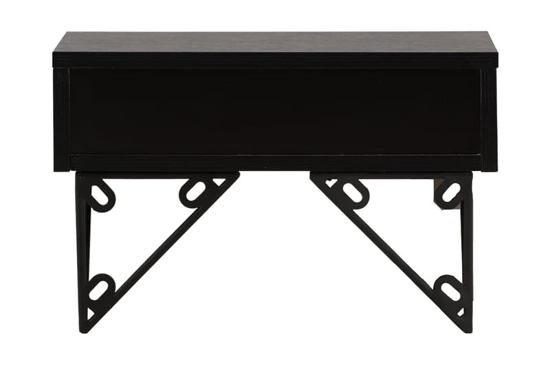 Sidobord Memphisa 41 cm - Svart - Möbler - Bord & matgrupp - Avlastningsbord & sidobord - Brickbord & småbord