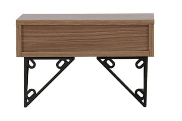 Sidobord Memphisa 41 cm - Valnöt - Möbler - Bord & matgrupp - Avlastningsbord & sidobord - Brickbord & småbord