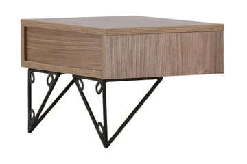 Sidobord Memphisa 41 cm - Valnöt - Möbler - Bord & matgrupp - Avlastningsbord & sidobord - Brickbord & småbord