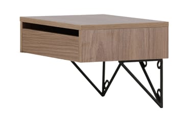 Sidobord Memphisa 41 cm - Valnöt - Möbler - Bord & matgrupp - Avlastningsbord & sidobord - Brickbord & småbord