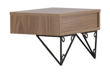 Sidobord Memphisa 41 cm - Valnöt - Möbler - Bord & matgrupp - Avlastningsbord & sidobord - Brickbord & småbord
