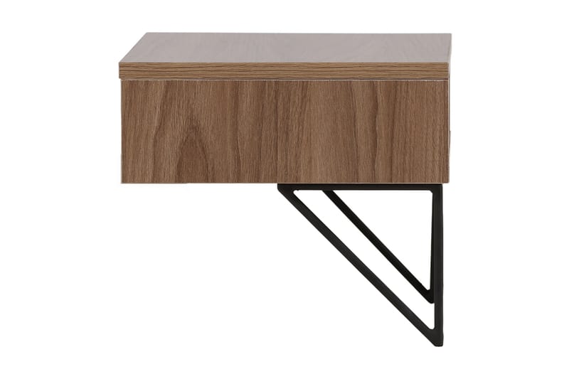 Sidobord Memphisa 41 cm - Valnöt - Möbler - Bord & matgrupp - Avlastningsbord & sidobord - Brickbord & småbord
