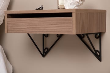 Sidobord Memphisa 41 cm - Valnöt - Möbler - Bord & matgrupp - Avlastningsbord & sidobord - Brickbord & småbord