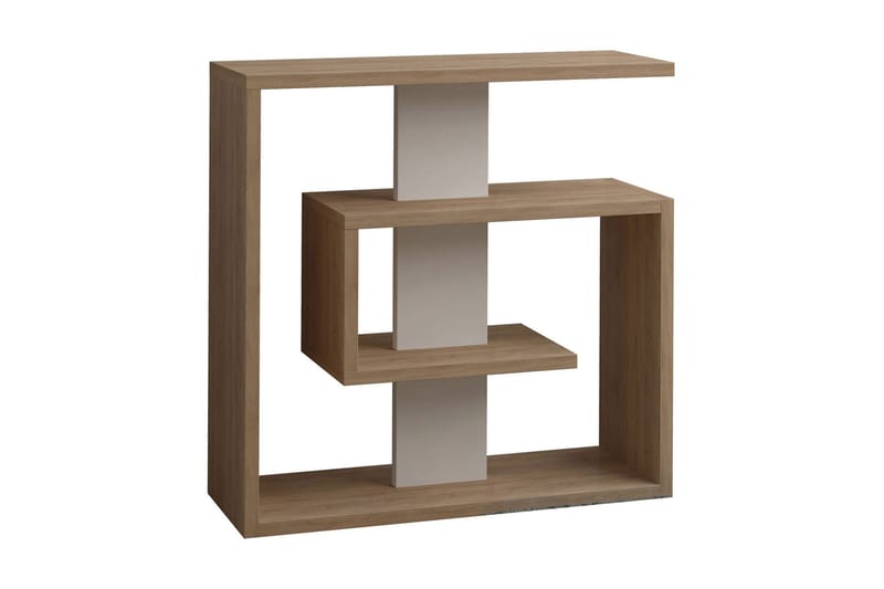 Sidobord Rodger Labyrint - Trä|Vit - Möbler - Bord & matgrupp - Avlastningsbord & sidobord - Brickbord & småbord