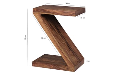 Sidobord Truluck 44 cm - Trä|natur - Möbler - Bord & matgrupp - Avlastningsbord & sidobord - Brickbord & småbord