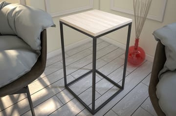 Sidobord Ubbeboda 35 cm - Vit - Möbler - Bord & matgrupp - Avlastningsbord & sidobord - Brickbord & småbord