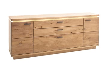 Sidobord Puckridge 210 cm - Ek - Möbler - Bord & matgrupp - Avlastningsbord & sidobord - Brickbord & småbord