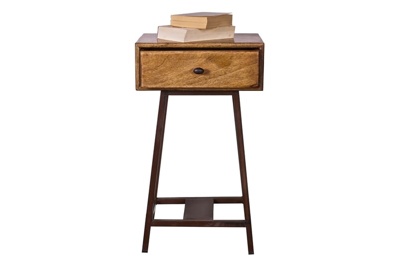 Skybox Sidobord 45 cm - Natur/Metall - Möbler - Bord & matgrupp - Avlastningsbord & sidobord - Brickbord & småbord