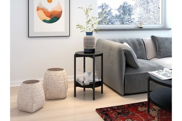 Staffin Sidobord Black - Möbler - Bord & matgrupp - Avlastningsbord & sidobord - Brickbord & småbord