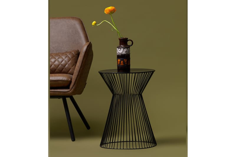 Suus Brickbord Rund 35 cm - Svart - Möbler - Bord & matgrupp - Avlastningsbord & sidobord - Brickbord & småbord