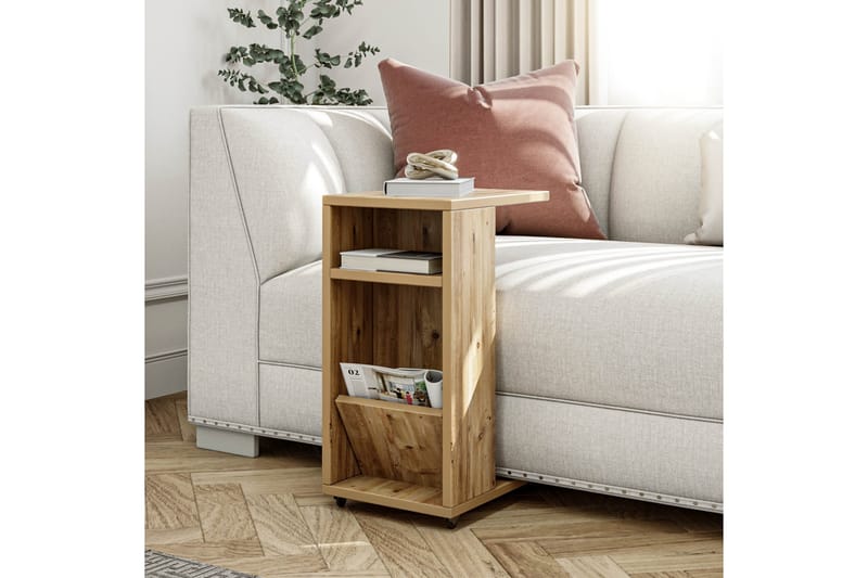 Tekel Sidobord 63 cm - Natur/Ljusbrun - Möbler - Bord & matgrupp - Avlastningsbord & sidobord - Brickbord & småbord