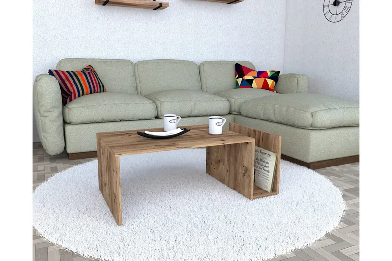 Vimenil Brickbord 87 cm, Brun