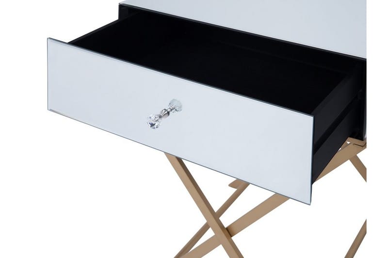 Vivy Sidobord 50 cm - Silver - Möbler - Bord & matgrupp - Avlastningsbord & sidobord - Brickbord & småbord