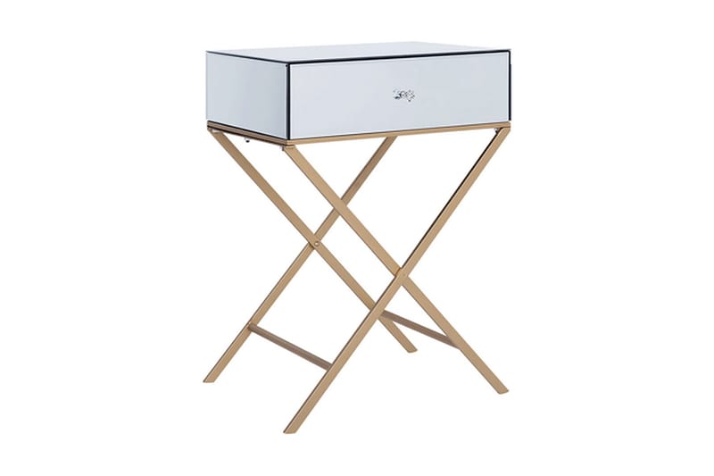 Vivy Sidobord 50 cm - Silver - Möbler - Bord & matgrupp - Avlastningsbord & sidobord - Brickbord & småbord