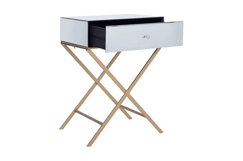 Vivy Sidobord 50 cm - Silver - Möbler - Bord & matgrupp - Avlastningsbord & sidobord - Brickbord & småbord