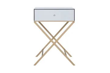 Vivy Sidobord 50 cm - Silver - Möbler - Bord & matgrupp - Avlastningsbord & sidobord - Brickbord & småbord