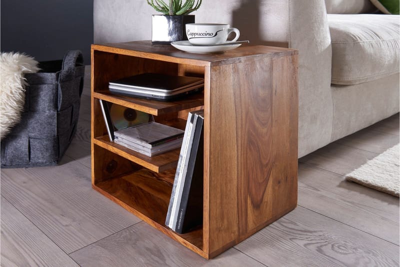 Wetzel Sidobord 43 cm - Trä/natur - Möbler - Bord & matgrupp - Avlastningsbord & sidobord - Brickbord & småbord