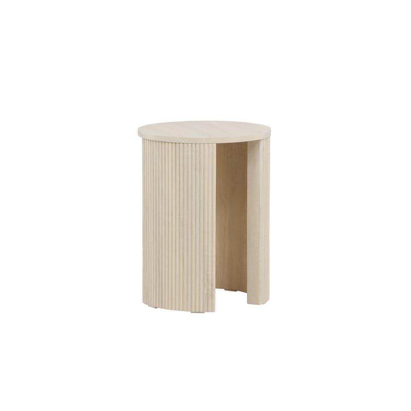 Bristol Sidobord 40 cm - Whitewash - Möbler - Bord & matgrupp - Avlastningsbord & sidobord - Lampbord & sidobord