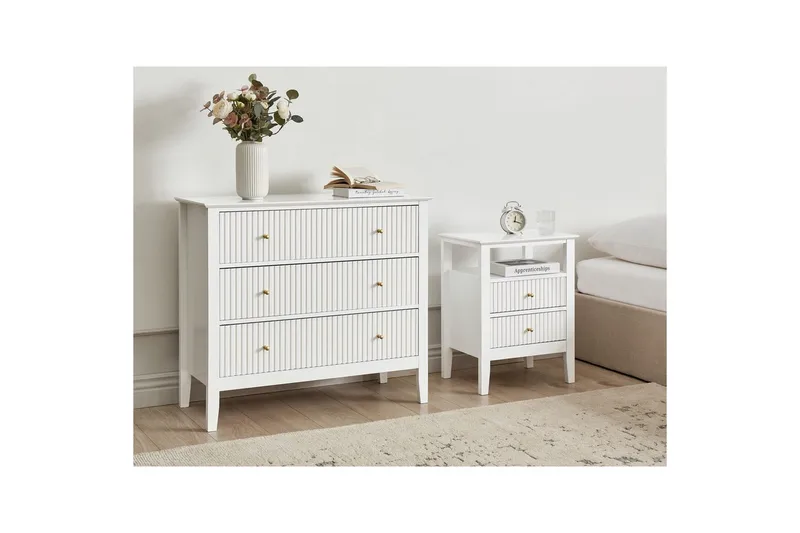 Byrå Assisi med 3 lådor - Förvaring - Förvaringsmöbler - Byrå - Hallbyrå